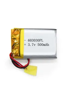 Batterie 500 mAh - 3.7V - pour micro GSM - caméra espion