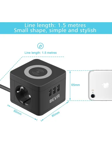 Multiprise - Chargeur à induction - Module caméra espion