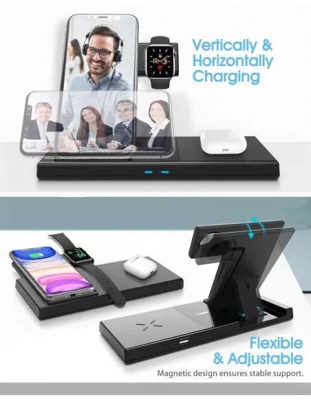 Station de charge : Module caméra - Micro espion GSM