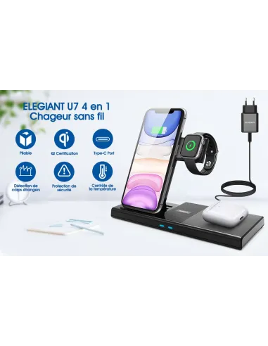 Station de charge : Module caméra - Micro espion GSM