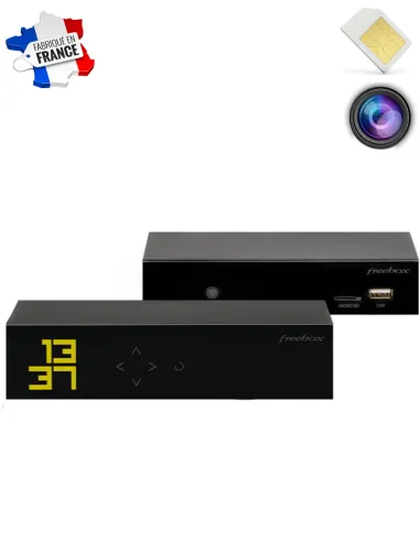 Box internet - télévision - Freebox Revolution - Caméra espion
