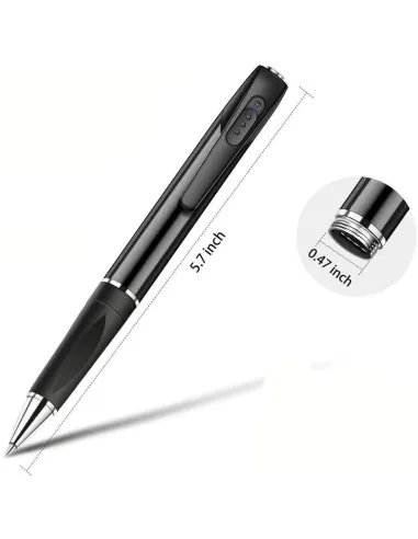 Stylo camera espion full hd - enregistrement en continu et son