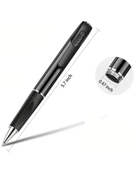 Stylo camera espion full hd - enregistrement en continu et son