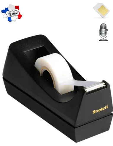 Dérouleur scotch - Intégration : micro GSM - dictaphone