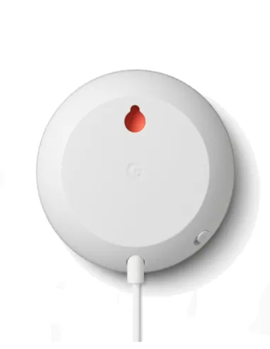 Enceinte connectee google Nest Mini - micro gsm - de dos