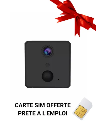 Camera 4G extreme autonomie avec carte sim offerte