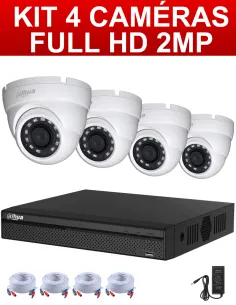 Kit pret a l'emploi 4 cameras HD