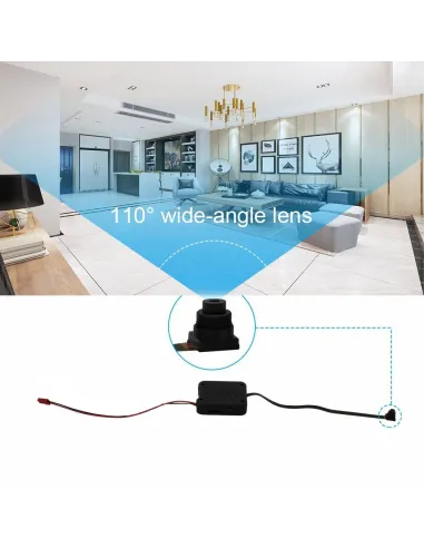 Camera wifi module espion dissimulable - 110°