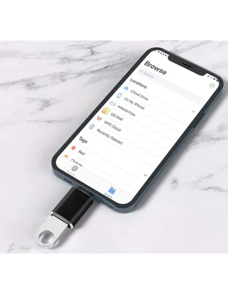 Lecteur de carte micro SD - Type C / Lightning / Micro USB