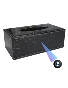 Boite à mouchoir caméra de surveillance espion discrète