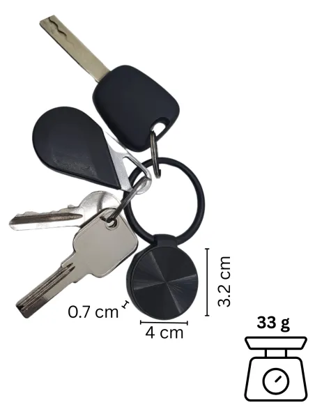 Pendentif - micro enregistreur : Mode continu et détection