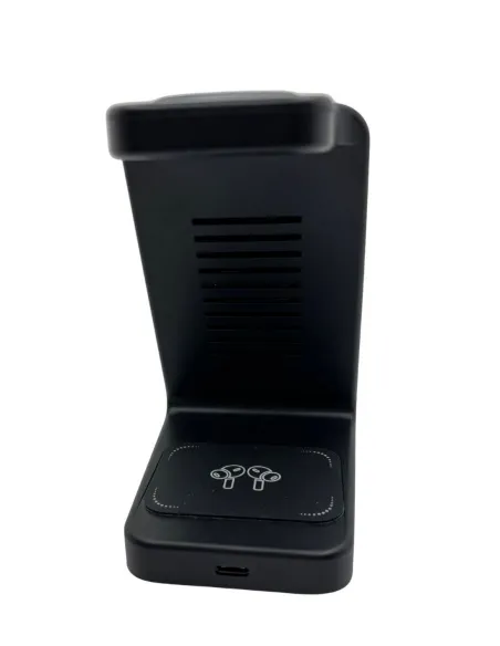 Chargeur 3 en 1 avec enregistreur audio Wi-Fi - écoute en direct discrète