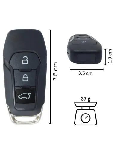 Caméra espion Full HD - clé de voiture - Vision nocturne