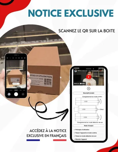 Caméra espion Wifi - boite de dérivation - Vision à distance