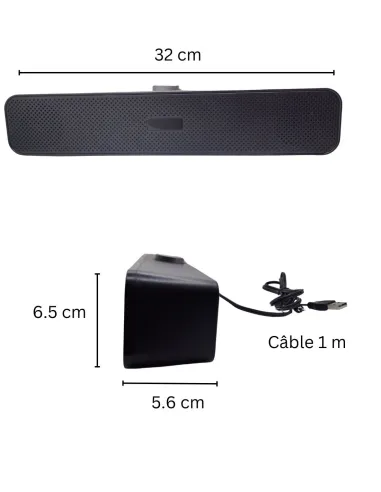 Enceinte Bluetooth Caméra wifi espion - Full HD