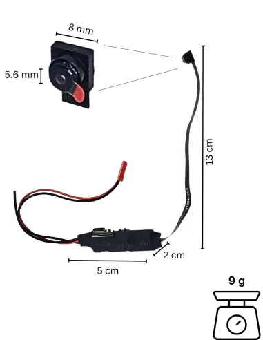 Module caméra espion Full HD – DIY - Détection de mouvement