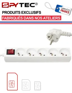 Multiprise micro espion GSM 2